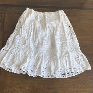 Michael Kors white skirt